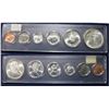 Image 1 : 1967 Canada silver centennial 100th Anniversary 6-coin Year Set in Snap Lock Case