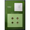 Image 1 : coins of all nations volume #2, 4-coin set-Republic of Estonia issued by the Franklin mint.
