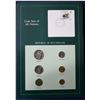 Image 1 : coins of all nations volume #3, 6-coin set-Republic of Seychelles issued by the Franklin mint.