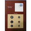 Image 1 : coins of all nations volume #3, 6-coin set- Zimbabwe issued by the Franklin mint.