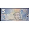 Image 1 : 2002 $5.00 note from the Bank of Canada; cat code BC-62a-i, Knight-Dodge signatures, Prefix HNN, Pri