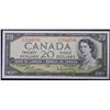 Image 1 : 1954 Modified Portrait $20.00 note from the Bank of Canada in EF-AU Condition.