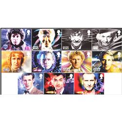 Doctor Who Eleven Stamp Set To Include Matt Smith, David Tennant, Sylvester McCoy, Paul McGann, Torn