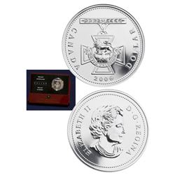 2006 Canada Brilliant Uncirculated Dollar celebrating the 150th Anniversary Of the Victoria Cross'',