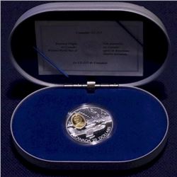 1998 Aviation $20 Sterling Silver coin- Canadair CL-215 Waterbomber (2-8) issued by the Mint