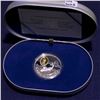 Image 1 : 1999 $20 de Havilland DHC-8 Dash 8 2-10 silver aviation coin. Outer cardboard box has some tears (in