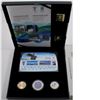 Image 1 : 2010 Canada Vancouver Olympics Gold Collector's Coin, Stamp & Pin Set issued by the Royal Canadian M