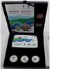 Image 1 : 2010 Canada Vancouver Olympics Bronze Collector's Coin, Stamp & Pin Set  issued by the Royal Canadia