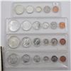 Image 1 : Estate Lot of silver Decimal Year Sets. Years Included: 2x 1967, 1965 and 1965 Without silver Dollar