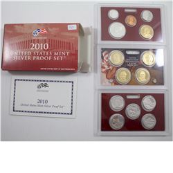 2010 United States Mint Silver Proof Set.