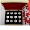 Image 1 : 2013 $10 'O' Canada Full 12-coin Set issued by the RCM.  Includes all 12 commemorates