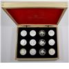 Image 1 : 2013 O Canada Display Case Filled With 12x Canada BU/Proof Dollars. Years 1991-2002.