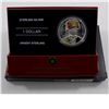 Image 1 : 2007 Joseph Brant (Thayendanegea) Proof Silver Dollar with Enamel Effect (no tax)