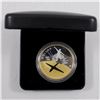 Image 1 : 2009 Canada Gold Plated Proof Silver Dollar 100th Anniversary of Flight in Canada issued by the RCM 