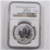 Image 1 : 1998 Canada $5 Titanic Privy Silver Maple Leaf NGC Certified SP-67.
