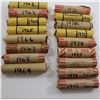 Image 1 : Estate Lot of 17x Canada Unsearched 1-cent Rolls From the Years 1962-1979 Except 1977.
