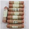 Image 1 : Estate Lot of 8x Canada Unsearched 1-cent Rolls From 1956-1995. Each Roll Has a Variety of Years.