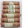 Image 1 : Estate Lot of 6x Canada Unsearched 1-cent Rolls From 1970-1979. Each Roll Has a Variety of Years.