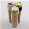 Image 1 : Estate Lot of 3x Canada 1-cent Tube Rolls From the Years 1963, 1964 & 1965. Sold as is