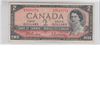 Image 1 : 1954 $2.00 note with Prefix G/R.  This note features a portrait of a young Queen Elizabeth