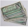 Image 1 : 20 x $1.00 notes from 1967 with commemerative dual date in place of the serial number.  Celebrating 