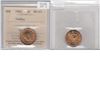 Image 1 : 1942 Canada Tombac 5-cent ICCS Certified MS-65