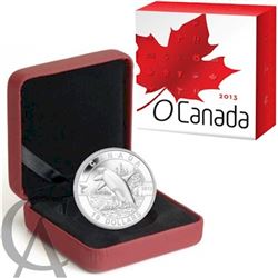 2013 $10 Orca (#10 in Series) Fine Silver Coin - O Canada Series (no tax)