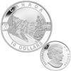 Image 1 : 2014 $10 Skiing Canada's Slopes Fine Silver Coin - O Canada Series #3 (no tax)