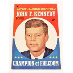 1964 JOHN F KENNEDY JFK ILLUSTRATED STORY