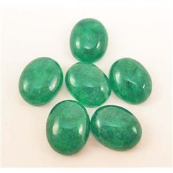 LOT OF 14.49 CTS OF GREEN BOTSWANA JADE