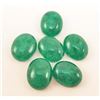 Image 1 : LOT OF 14.49 CTS OF GREEN BOTSWANA JADE