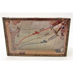 RARE C. 1920'S AERO RACE DEXTERITY GAME - CHARLES LINDBERGH