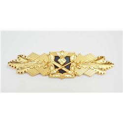 GERMAN NAZI ARMY GOLD CLOSE COMBAT CLASP