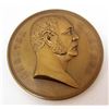 Image 1 : ANTIQUE US PRESIDENT CHESTER A ARTHUR 1881 BRONZE TABLE MEDALLION