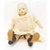 Image 1 : ANTIQUE COMPOSITION DOLL W/ CRIER & CLOTHES