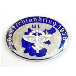 GERMAN NAZI NSFK GLIDER KORPS DEUTSCHLAND WL BADGE
