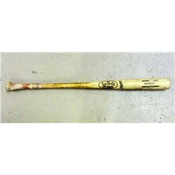 LOUISVILLE SLUGGER NO. 125 PROFESSIONAL GAME USED BASEBALL BAT