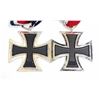 Image 2 : LOT OF 2 GERMAN NAZI 2ND CLASS IRON CROSSES