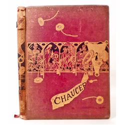 1876 "CHAUCER FOR CHILDREN" HARDCOVER BOOK