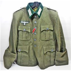 GERMAN NAZI ARMY INFANTRY OFFICERS 2ND LT OFFICERS TUNIC
