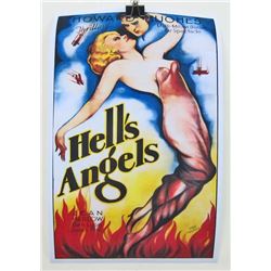 JEAN HARLOW "HELLS ANGELS" MOVIE POSTER