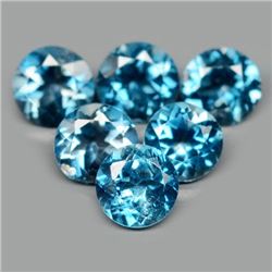LOT OF 2.86 CT BLUE BRAZILIAN TOPAZ