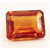 Image 1 : 21.98 CT GOLDEN ORANGE BRAZILIAN CITRINE