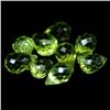 Image 1 : LOT OF 7.99 CTS OF GREEN PAKISTAN PERIDOT - 9 PIECES