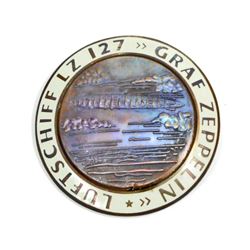 GERMAN NAZI GRAF ZEPPELIN LUFTSCHIFF LZ127 AIR SHIP BADGE