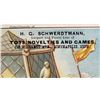 Image 2 : EMBOSSED VICTORIAN TRADE CARD - H.G. SCHWERDTMANN TOYS & GAMES
