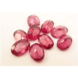 LOT OF 4.62 CTS OF RASPBERRY PINK AFRICAN GARNETS