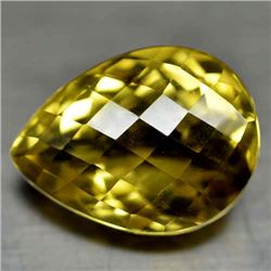 27.59 CT LEMON YELLOW AFRICAN QUARTZ