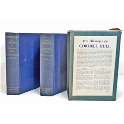 1948 TWO VOL. SET "THE MEMOIRS OF CORDELL HULL" HARDCOVER BOOKS