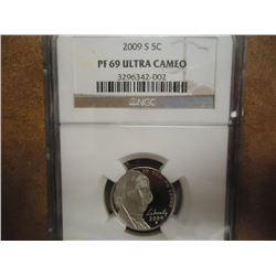 2009-S JEFFERSON NICKEL NGC PF69 ULTRA CAMEO